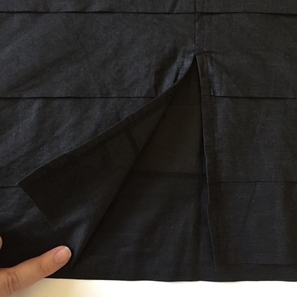 Kenar Black Pencil Skirt Size 12 - Picture 3 of 4